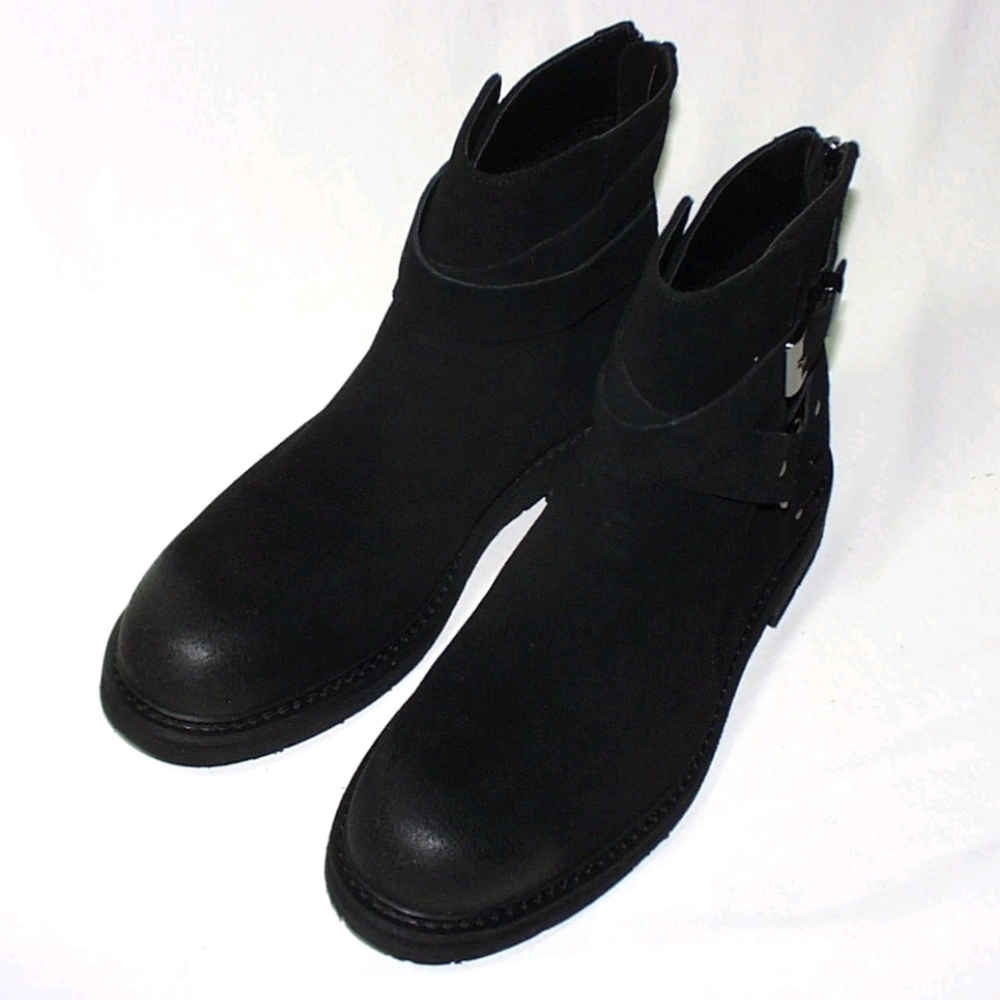Karl Lagerfeld Paris Men's Black Suede Boots 9